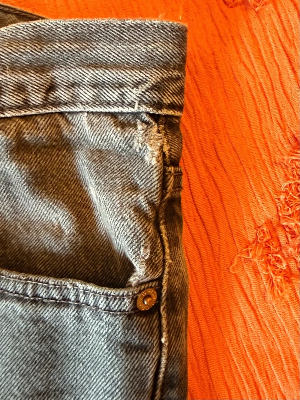 Men's Levi’s 505 Black Regular Fit Jeans Y2K